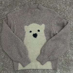 Kate Spade Polar Bear Long Sleeve Sweater
